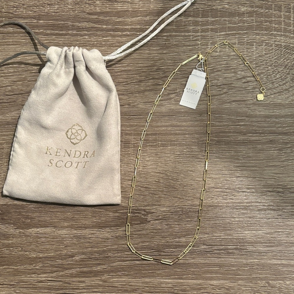 Kendra Scott Gold Chain Necklace